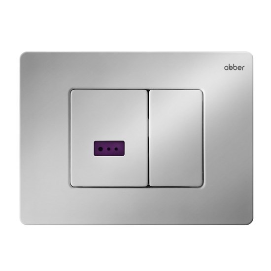 ABBER Кнопка смыва сенсорная AC0122S хром глянцевый AC0122S