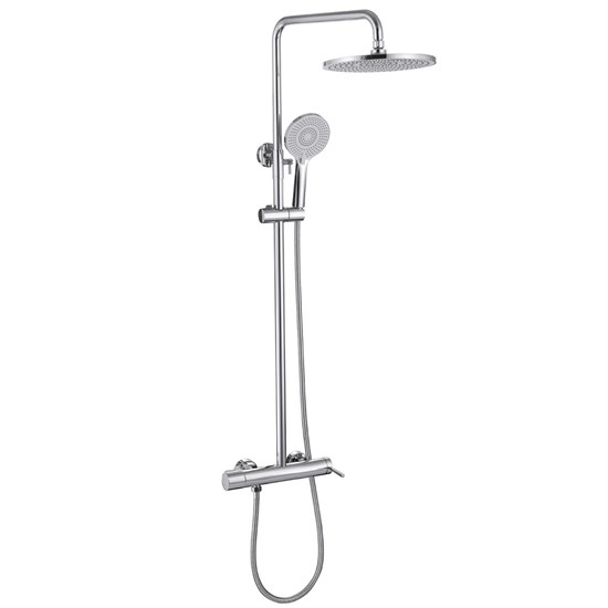 ABBER Душевая стойка Emotion AF8816L с изливом, хром AF8816L