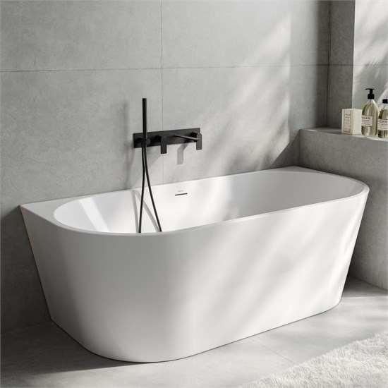 ABBER Акриловая ванна AB9503-1.4 белая AB9503-1.4