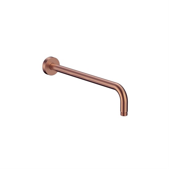 AQUAme AQM8702BC Держатель верхнего душа, L=400 мм, настенный, медь шлифованная AQM8702BC
