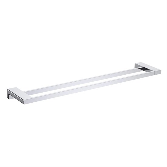 AQUAme AQM7304CR  Tivoli Держатель банного полотенца двойной 600мм, хром AQM7304CR