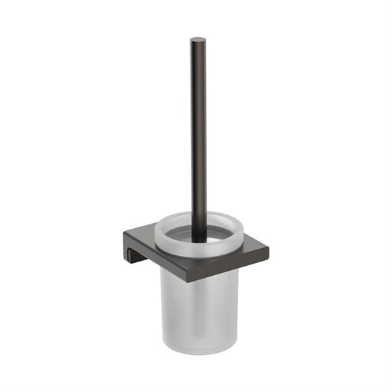 AQUAme AQM7313GM Tivoli  Туалетный ершик настенный, матовое стекло, металл AQM7313GM