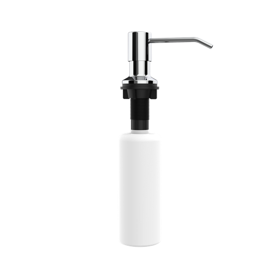 AQUAme AQM9991CR  Cucina  Дозатор для жидкого мыла, встроенный (нержавеющая сталь), хром AQM9991CR