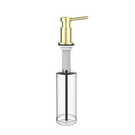 AQUAme AQM9992BG Cucina  Дозатор для жидкого мыла, встроенный (латунь), золото шлифованное AQM9992BG