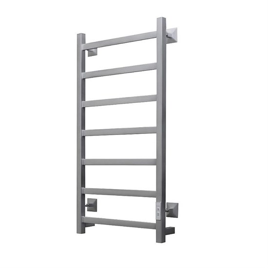 ARINGA Порто полотенцесушитель лесенка электрический 80*40, матовый хром AR03040CHM