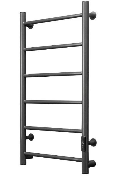 ARINGA Честер полотенцесушитель лесенка электрический 80*40, оружейная сталь AR03044GS