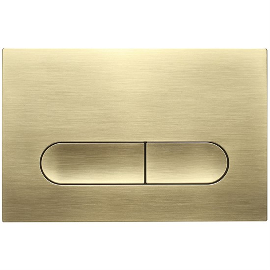 VECONI Кнопка смыва FLUSH V3, FLV3-G, 240х162х9, пластик, золото брашинг FLV3-G