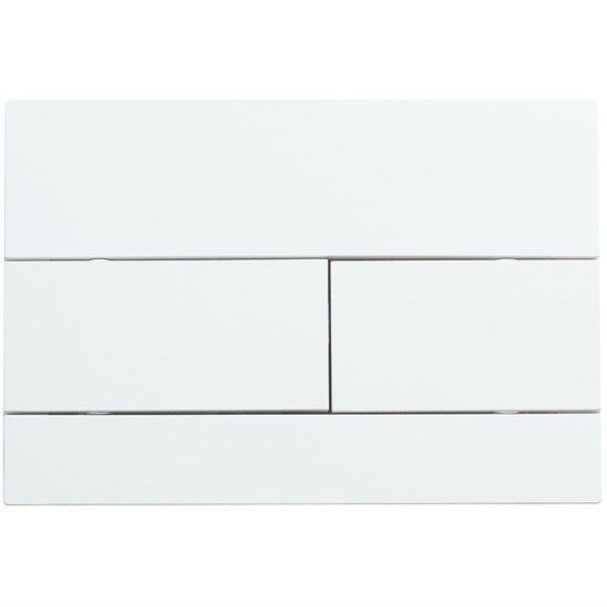 VECONI Кнопка смыва FLUSH V7, FLV7-W, 240х162х10, пластик, белый глянец FLV7-W