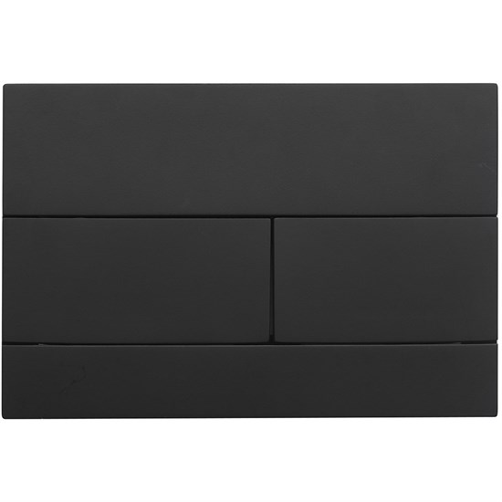 VECONI Кнопка смыва FLUSH V7, FLV7-B, 240х162х10, пластик, черный матовый FLV7-B
