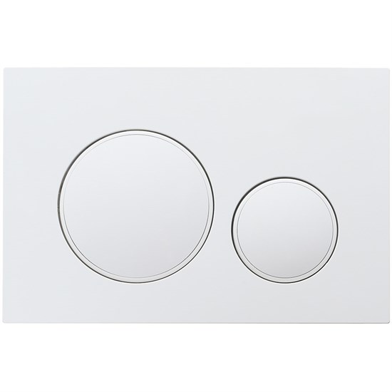 VECONI Кнопка смыва FLUSH V10, FLV10-W, 240х162х7, пластик, белый глянец
кайма - белый глянец FLV10-W