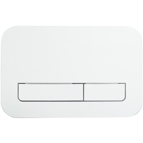 VECONI Кнопка смыва FLUSH V12, FLV12-W, 240х162х7, пластик, белый глянец FLV12-W