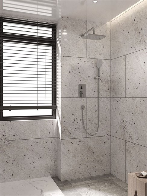 VECONI Встраиваемая душевая система VERONA, Хром глянец VE-510-C-C4