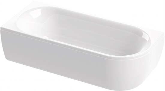 CEZARES Metauro Акриловая ванна угловая левая размер 180x80 см, белый METAURO CORNER-180-80-40-L-W37