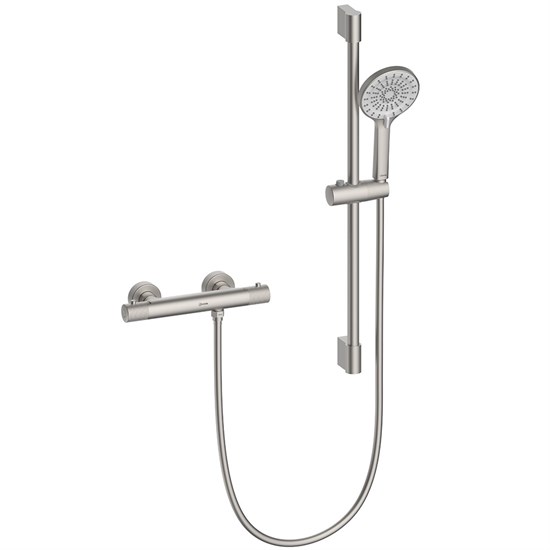 LEMARK Смеситель Beluga LMF-8044B-BN для душа, термостатический, никель LMF-8044B-BN