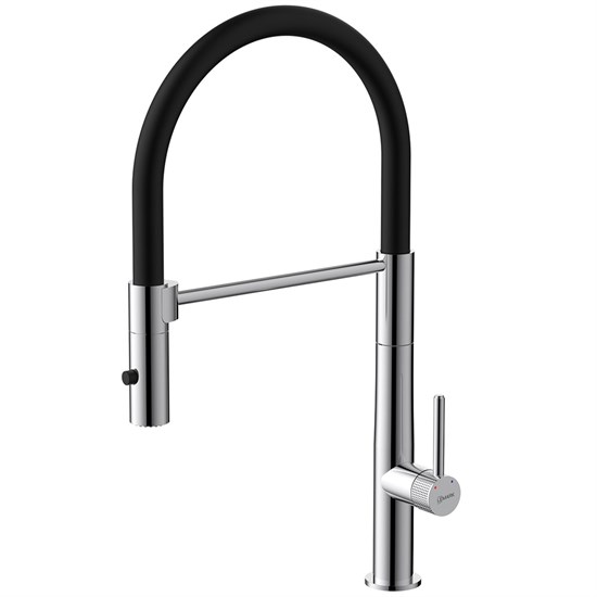 LEMARK Смеситель Beluga LMF-8074B-C для кухни с гибким изливом, хром LMF-8074B-C