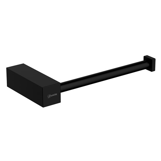 LEMARK Держатель для туалетной бумаги VALDAY, сталь, матовый черный LMA-8123S-BL