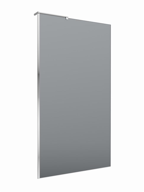 BELBAGNO Uno Душевая перегородка ширина 110 см, профиль - хром / стекло - серое UNO-L-1-TB-110-GR-Cr