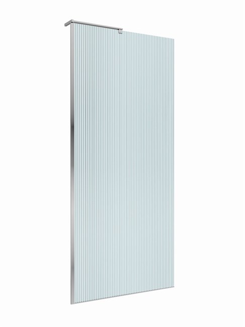 BELBAGNO Uno Душевая перегородка ширина 90 см, профиль - хром / стекло - прозрачное UNO-L-1-TB-90-FL-Cr