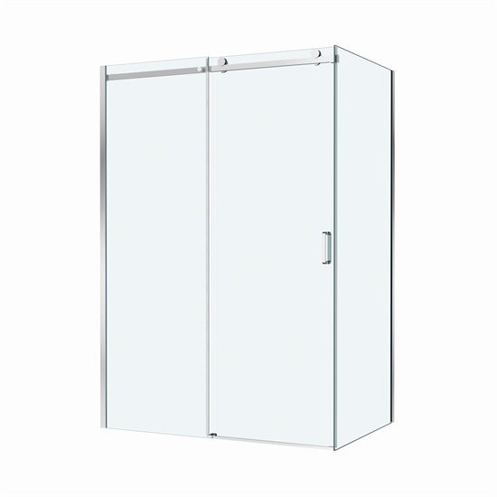 BELBAGNO Soft Close-2 Душевой уголок прямоугольный размер 140x90 см профиль - хром / стекло - прозрачное, двери раздвижные SOFT_CLOSE-2-AH-1-140/90-C-Cr