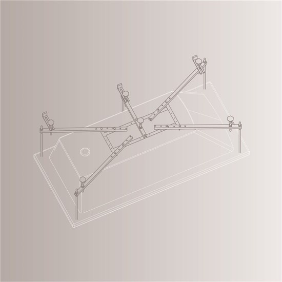 VITRA Каркас для ванны Universal 59999991001 150/160/170 x 70 универсальный 59999991001