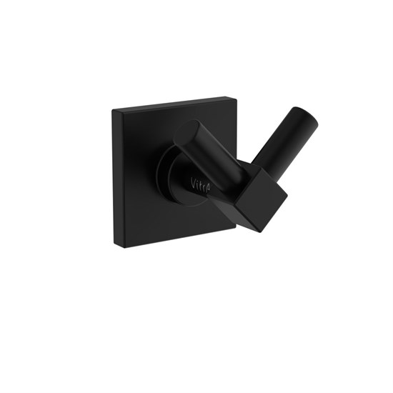 VITRA Крючок для одежды Root A4480136 матовый черный нержавеющая сталь A4480136