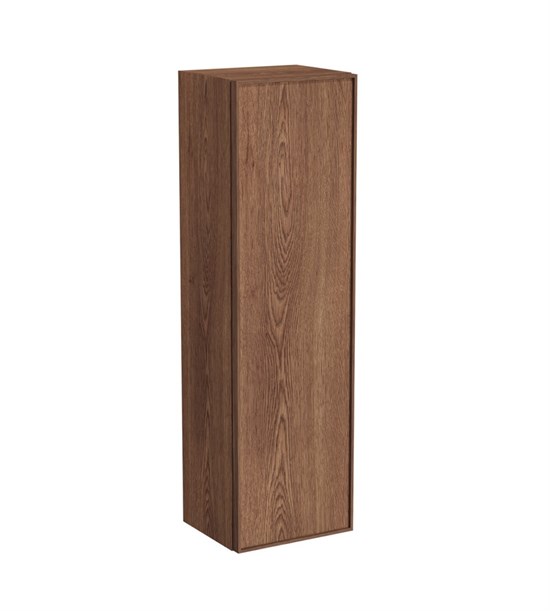 VITRA Шкаф пенал в ванную Metropole Edge 67252 35 см грецкий орех МДФ 67252