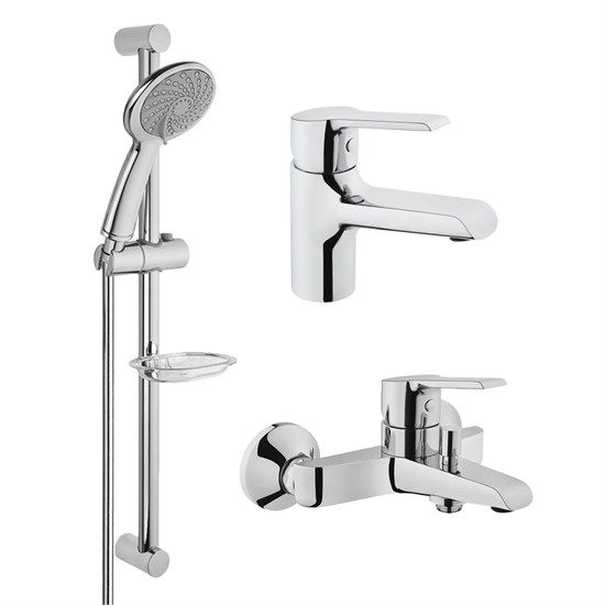 VITRA Комплект смесителей Axe S A49152EXP хром латунь A49152EXP