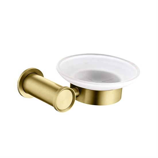 LEMARK Мыльница Зенит подвесная, нержавеющая сталь, брашированное золото LMA-1631S-BRG