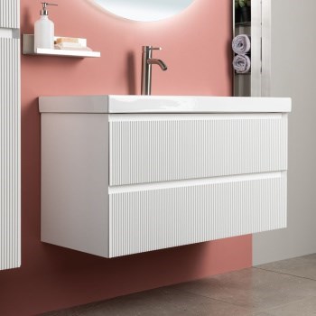 AQUANET Тумба с раковиной Альтера 70 цв. белый матовый AQUANET-340886