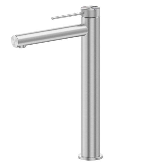 ABBER Смеситель Emotion 316 AF8811BST-L для раковины, брашированная сталь AF8811BST-L