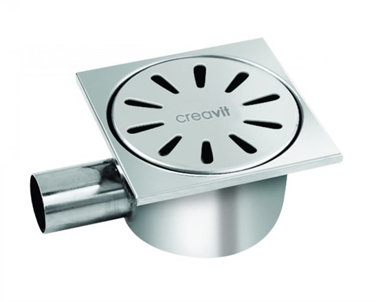 CREAVIT Трап для пола 10*10 D32 FS112