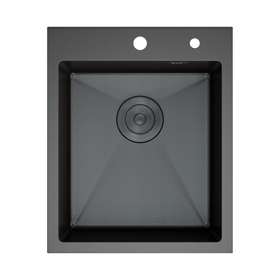 DK Кухонная мойка нержавеющая сталь графит (S415006) DKS415006