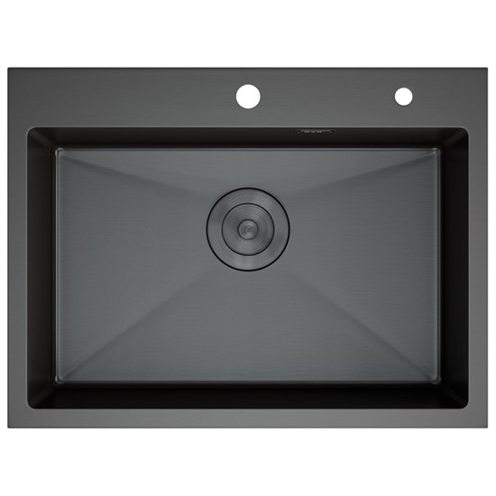 DK Кухонная мойка нержавеющая сталь графит (S605006) DKS605006