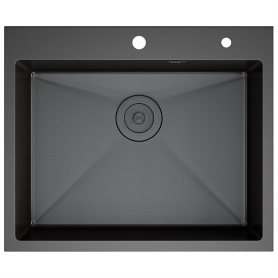 DK Кухонная мойка нержавеющая сталь графит (S604506) DKS604506