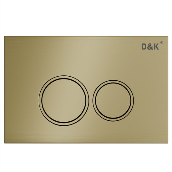 DK Клавиша смыва Bayern матовое золото (арт.инсталл DI8050127) (DB1529007) DB1529007