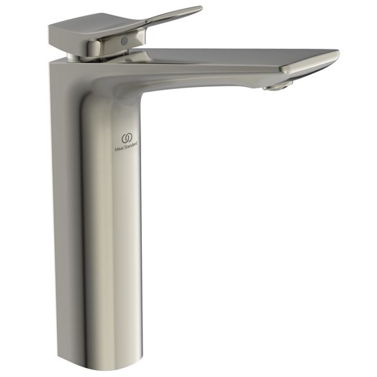 Ideal Standard BC758GN CONCA Высокий смеситель для раковины чаши, цвет - Silver Storm / Серебряный Шторм BC758GN
