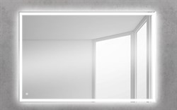BELBAGNO Зеркало со встроенным светильником и кнопочным выключателем, 12W, 220-240V, 900x30x800 - фото 54100