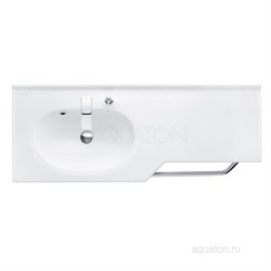 AQUATON Раковина - столешница Отель1270, белая (1A70113WOT01L) 1A70113WOT01L