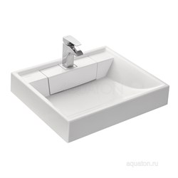 AQUATON Rain 60 Раковина из литьевого мрамора 1A72103KRW010 - фото 56431