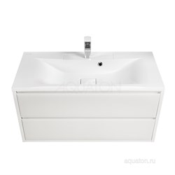 AQUATON Римини 100  Тумба под раковину подвесная AQUATON Римини 100