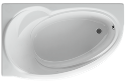 AQUATEK Бетта  Акриловая ванна на каркасе, слив-перелив в комплекте, с панелью. Левая ориентация - фото 68990