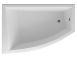 AQUATEK Оракул Акриловая ванна на каркасе, слив-перелив в комплекте, с панелью. Левая ориентация - фото 69112