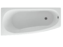 AQUATEK Пандора  Акриловая ванна на каркасе, слив-перелив в комплекте, с панелью. Левая ориентация - фото 69118