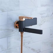 IDDIS Slide Смеситель для ванны, латунь, покрытие черный SLIBG00i02