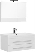 AQUANET Нота NEW 90 Комплект мебели для ванной комнаты (камерино)