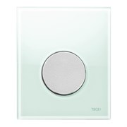 TECEloop Urinal,  стекло зеленое, клав. хром мат.