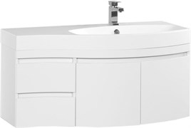 AQUANET Опера 115 R Тумба для ванной комнаты с раковиной (2 дверцы 2 ящика) Тумба с раковиной AQUANET Opera 115 R 2 дверцы 2 ящика
