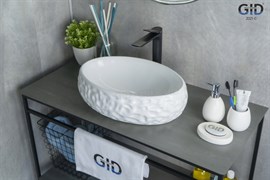 GID Раковина 9030wf 51187 накладная белая 48x34x15 GID-51187