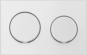 VitrA Панель смыва Uno, круглые кнопки, глянцевый хром для инсталляций 720-xxx-xx