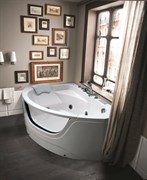 BLACK&WHITE Гидромассажная ванна GB5008 L (1600х1000х600)